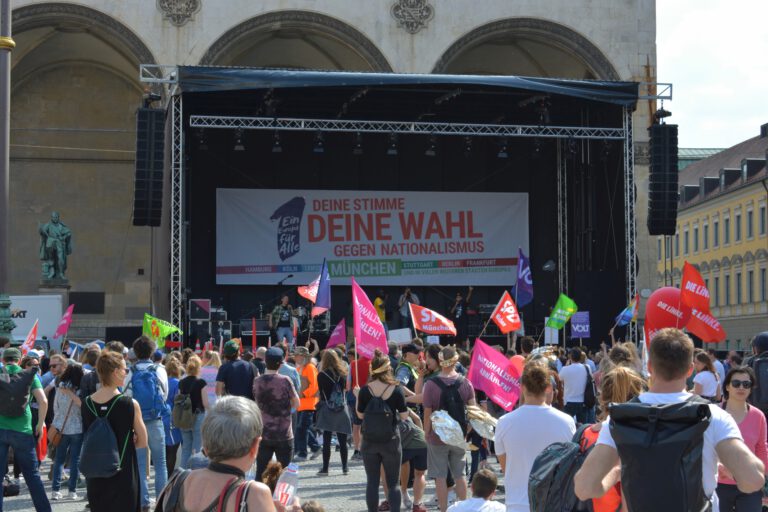 Demo „Ein Europa für alle“ – 19.5.2019